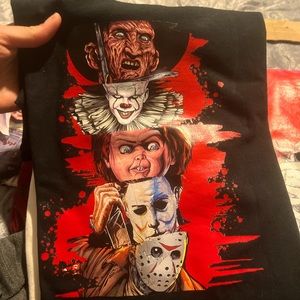 Halloween Tee Shirt! Brand new! All your favorite Spooks!